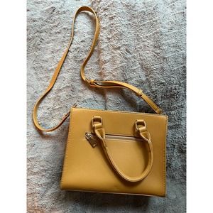 Mustard Miztique Crossbody Purse